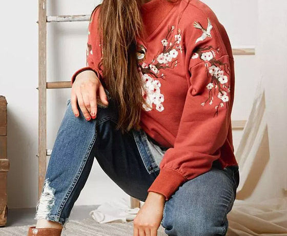 Puff embroidery